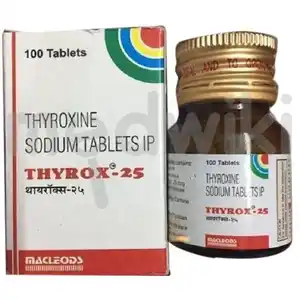 Thyrox 25mcg Tablet 100s