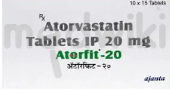 Atorfit 20mg Tablet 15s