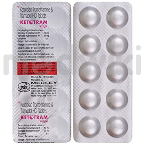 ketorolaco tramadol tableta