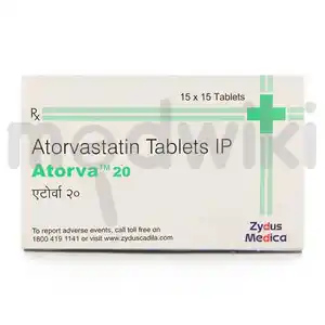Atorva 20mg Tablet 15s
