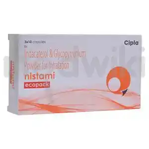 निस्तामी 110mcg/50mcg रोटाकैप 30 के दशक के बा