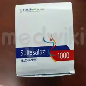 Sulfasalaz 1000mg Tablet 15s