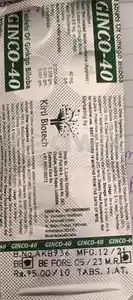 Ginco 40mg Tablet 10s