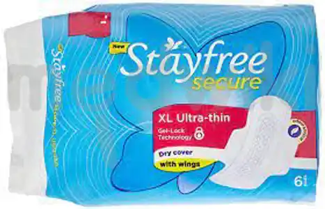 Stayfree Secure Extra Large With Wings  6s