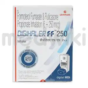 डिजिहेलर एफएफ 6mcg/250mcg इनहेलर 120MDI