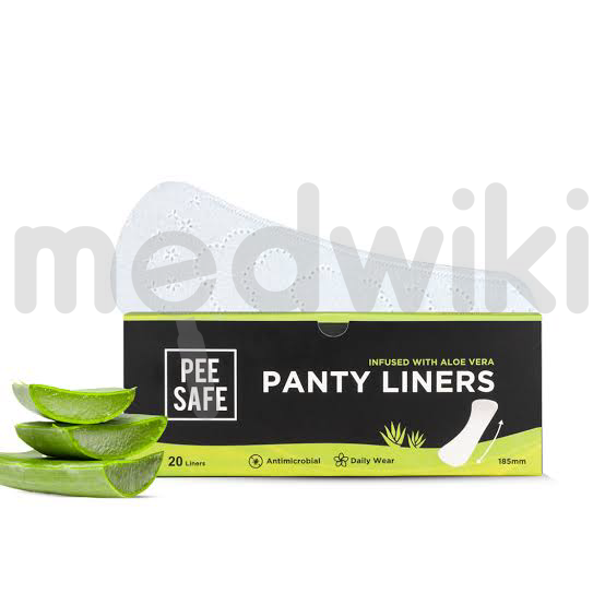 Buy Pee Safe 100% Organic Cotton Biodegradable Panty Liners 15's Online at  Discounted Price