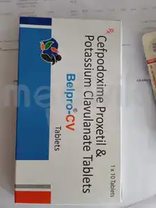 بیلپرو سی وی 200mg/125mg ٹیبلٹ 10s