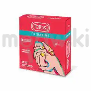 मोजोकेयर मल्टी टेक्सचर कंडोम 3 एस