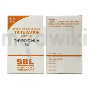 SBL Thyroidinum Trituration 6X Tablet 25gm