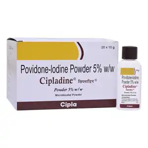 Cipladine 5% Dusting Powder 10gm