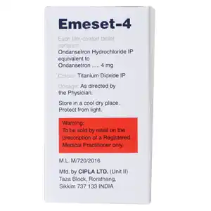 Emeset 4mg Tablet 10s