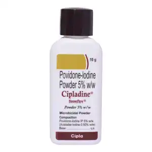 Cipladine 5% Dusting Powder 10gm