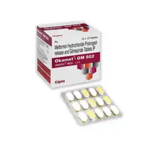 Okamet GM 2mg/500mg Tablet PR