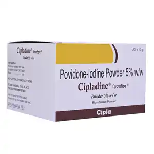 Cipladine 5% Dusting Powder 10gm