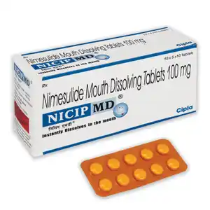 Nicip 100mg Tablet Md 10s