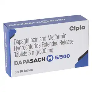 Dapasach M 5mg/500mg Tablet 10s