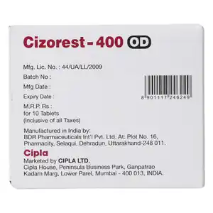 Cizorest OD 400mg Tablet SR 10s