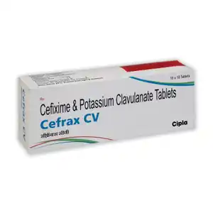Cefrax CV 200mg/125mg टैबलेट 10s.