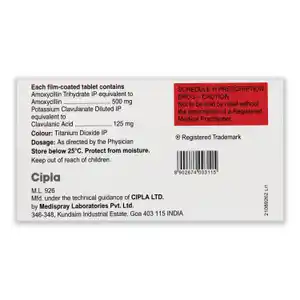 Omniclav 625mg Tablet