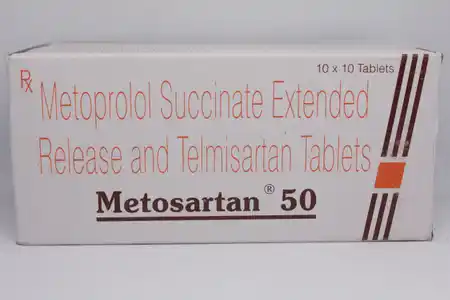 Metosartan 50 Tablet ER 10s