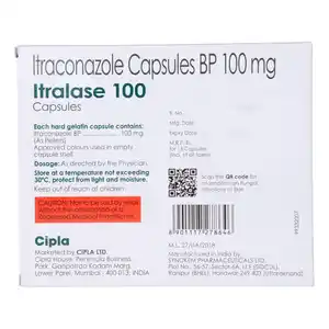 Itralase 100 Capsule 15s