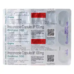 Itralase 100 Capsule 15s
