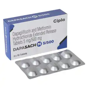 Dapasach M 5mg/500mg Tablet 10s