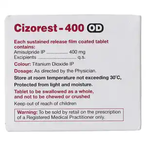 Cizorest OD 400mg Tablet SR 10s