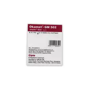 Okamet GM 2mg/500mg Tablet PR