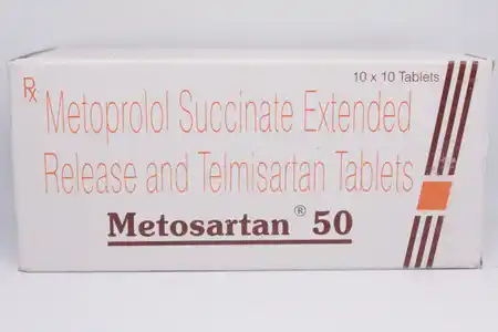 Metosartan 50 Tablet ER 10s