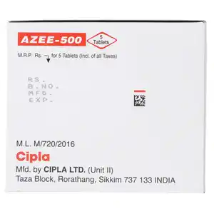 Azee 500mg Tablet 5s