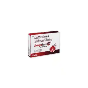 सहागरा फोर्स 50mg/30mg टैबलेट 4s