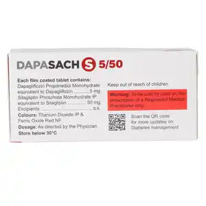 Dapasach S 5mg/50mg Tablet 10s