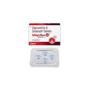 सहागरा फोर्स 50mg/30mg टैबलेट 4s
