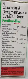 Festive Dee Optic Eye/Ear Drops 10ml