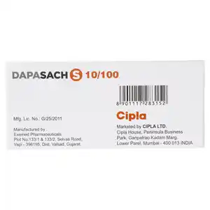 Dapasach S 10mg/100mg Tablet 10s