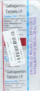 Gama 100mg Tablet 10s