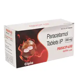 Paracip 650mg Tablet 10s