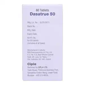 Dasatrue 50mg Tablet 60s