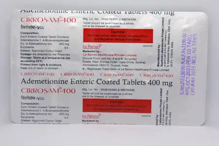Cirrosam 400mg Tablet 10s