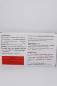 Cirrosam 400mg Tablet 10s