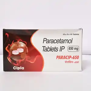 Paracip 650mg Tablet 10s