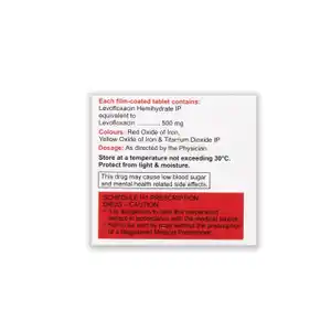 Levoquin 500mg Tablet 5s