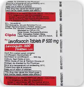 Levoquin 500mg Tablet 5s