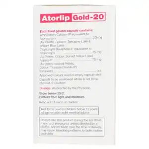 Atorlip Gold 20 Capsule 10s