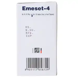 Emeset 4mg Tablet 10s