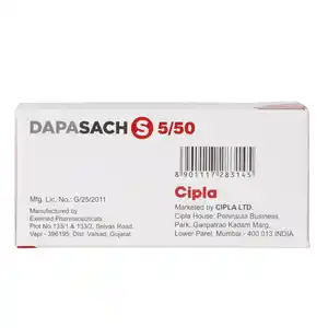 Dapasach S 5mg/50mg Tablet 10s
