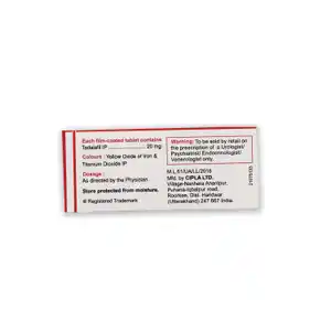 Tadacip 20mg Tablet 4s