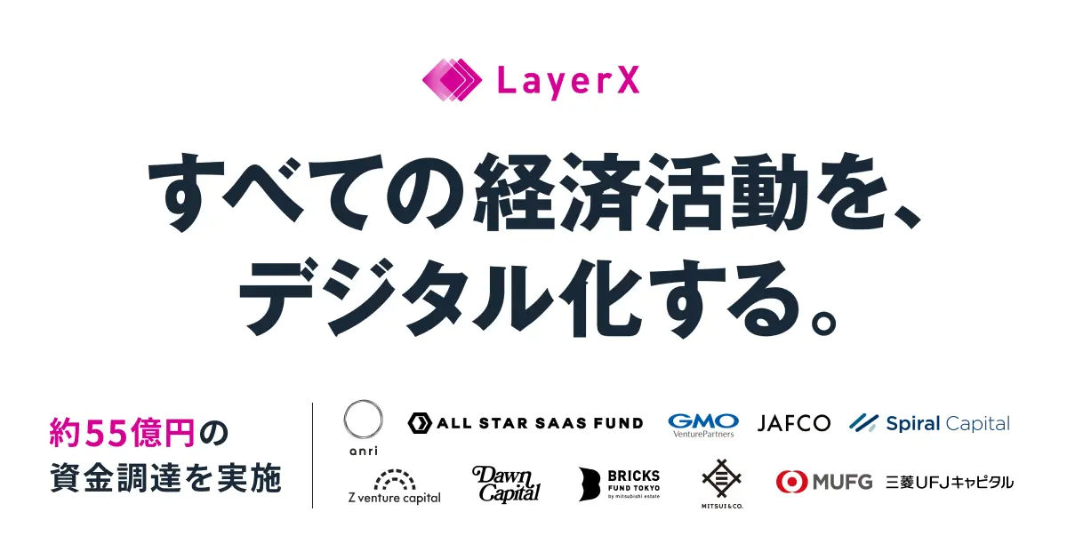 Dawn Capital、支出管理サービス「バクラク」などを提供するLayerXへ出資