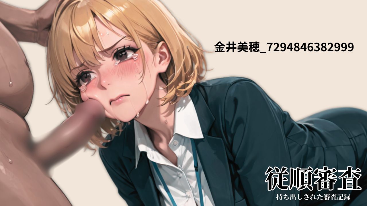 持ち出しされた審査記録 6